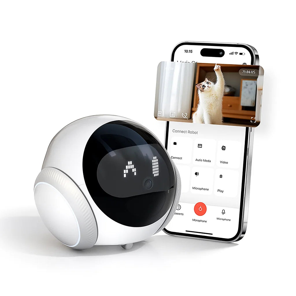™Kontrol Robin 3.0 – רובוט מתקדם נייד לבית עם מצלמה