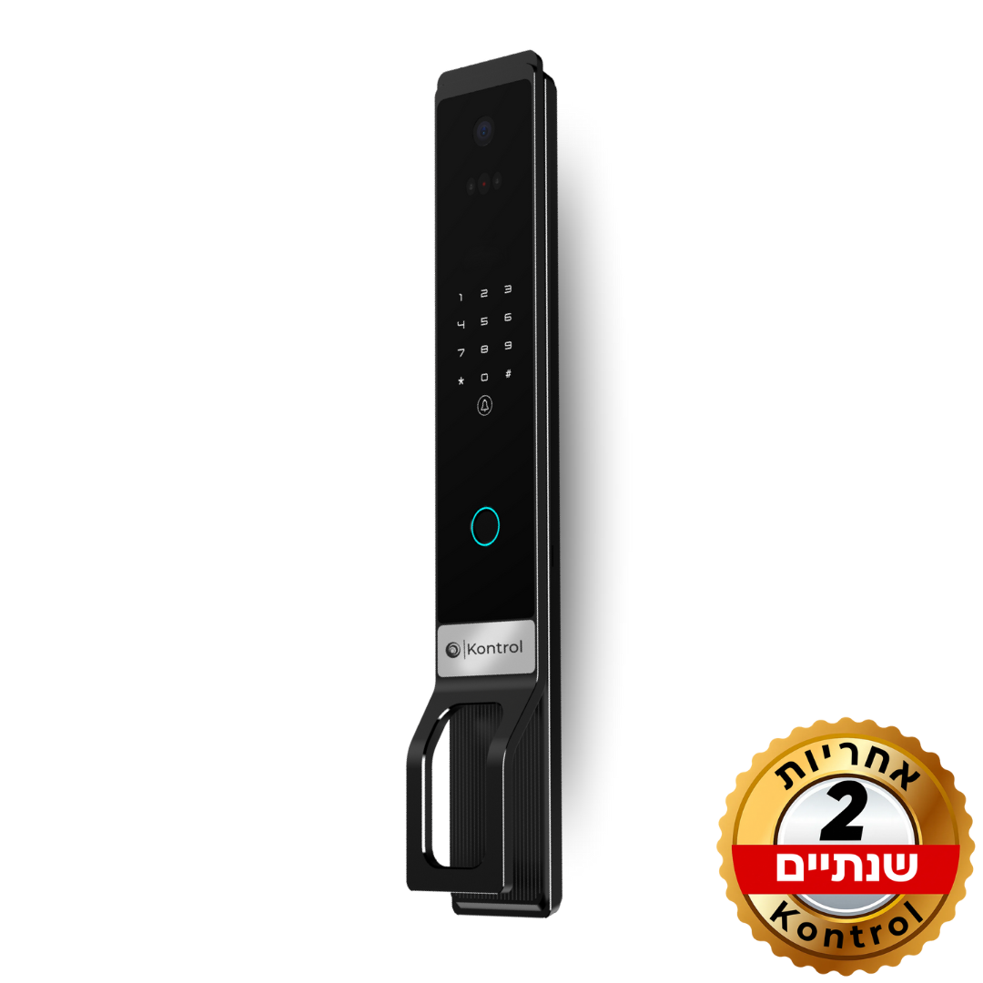 ™Kontrol X+ | מנעול חכם הדק בעולם כולל זיהוי פנים ומצלמה מובנית